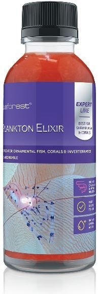 Aquaforest Plankton Elixir 250ml - płynny pokarm dla ryb, koralowców i bezkręgowców Aquaforest