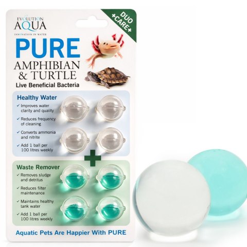 Evolution Aqua PURE Amphibian & Turtle - biologiczne czyszczenie akwarium Evolution