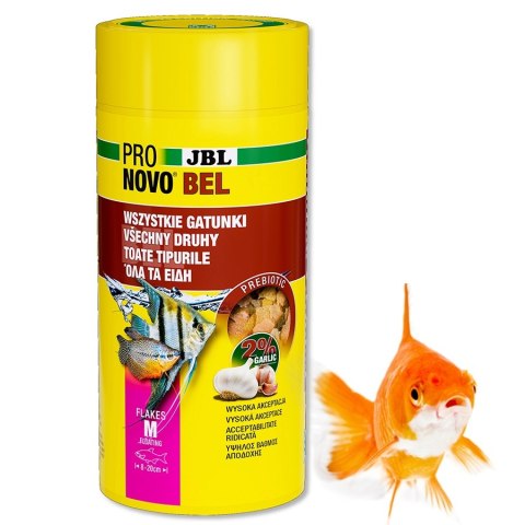 JBL Pronovo Bel Flakes M 250ml - podstawowy pokarm dla ryb JBL