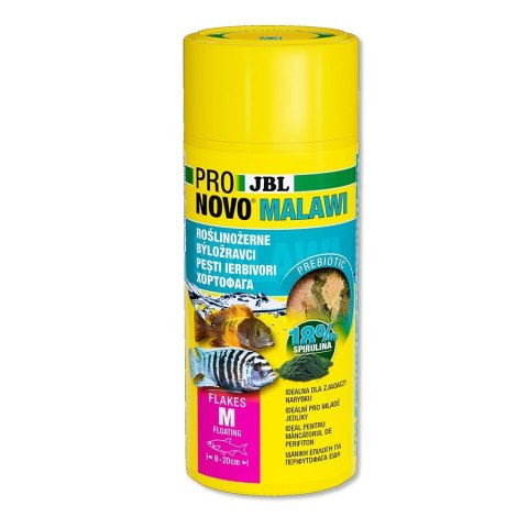 JBL Pronovo Malawi Flakes M - pokarm w płatkach dla pielęgnic 250ml JBL