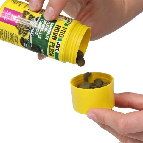 JBL Pronovo Pleco Wafer M 100ml - pokarm dla glonojadów roślinożernych JBL