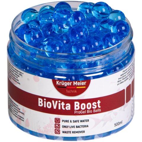 Kruger Meier BioVita Boost - bakterie w żelowych kulkach do akwarium Kruger Meier