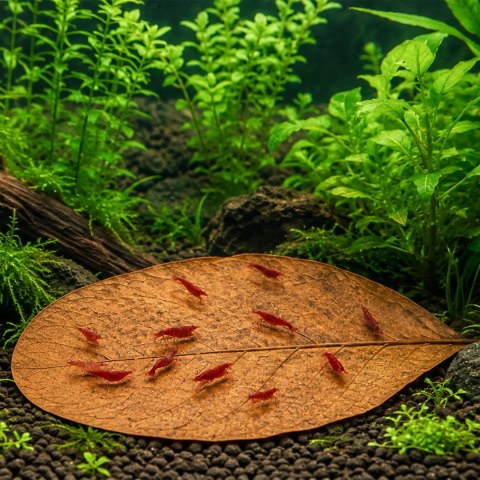 Kruger Meier Shrimp Leaves XL - liście ketapangu 20 sztuk Kruger Meier