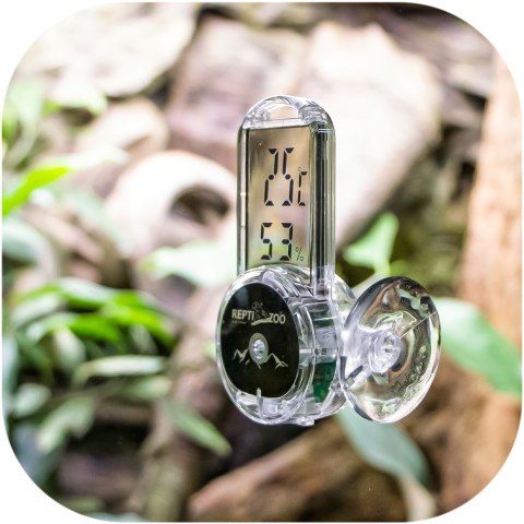 Repti-Zoo 4-sides Thermometer Hygrometer - termometr i higrometr LCD Repti-Zoo