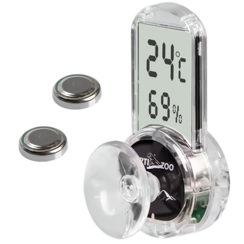 Repti-Zoo 4-sides Thermometer Hygrometer - termometr i higrometr LCD Repti-Zoo