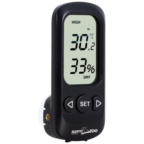Repti-Zoo Digital Alarm Thermometer Hygrometer - termometr i higrometr LCD Repti-Zoo