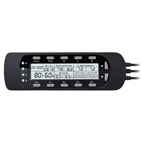 Repti-Zoo EZ Thermo-Hygro-Timer Control - termo/higrostat z programatorem sekundowym Repti-Zoo