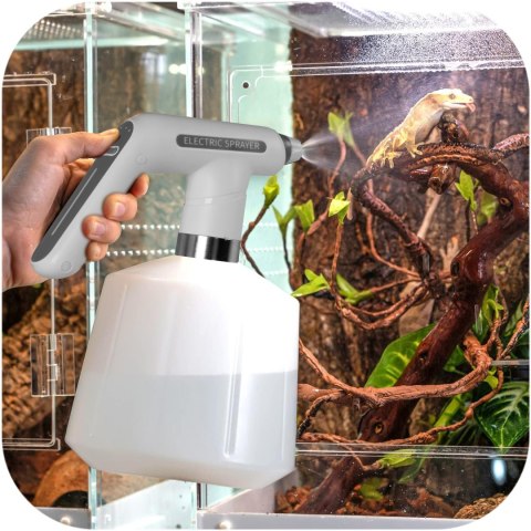 Repti-Zoo Electric Sprayer - zraszacz bateryjny biały Repti-Zoo