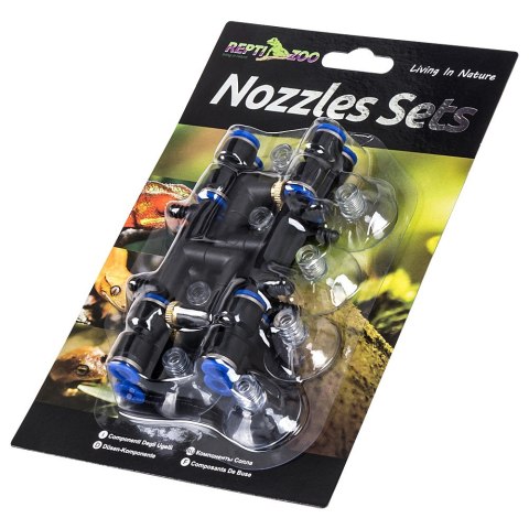 Repti-Zoo Nozzles Set - zestaw 4 dysz do zraszaczy Repti-Zoo