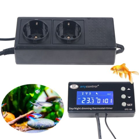Ringder DTC-120 Dimming thermostat - termostat i programator czasowy Ringder