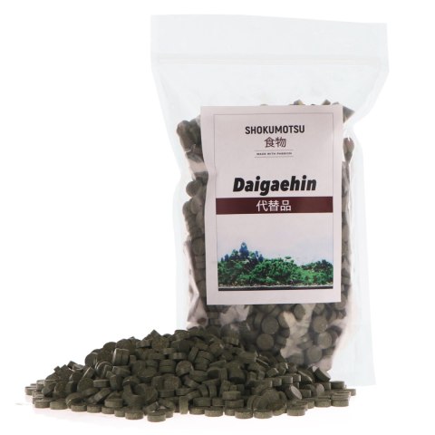 SHOKUMOTSU Daigaehin 75 ml - spirulina i pokarm roślinny w tabletkach SHOKUMOTSU