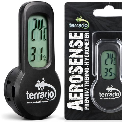 Terrario AeroSense Thermo-Hygrometer - termometr i wilgotnościomierz LCD Terrario