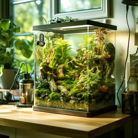 Terrario AeroSense Thermo-Hygrometer - termometr i wilgotnościomierz LCD Terrario