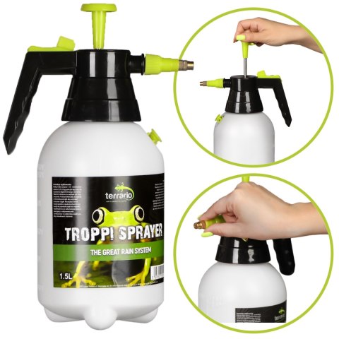 Terrario Troppi Sprayer 1500ml - zraszacz ciśnieniowy Terrario