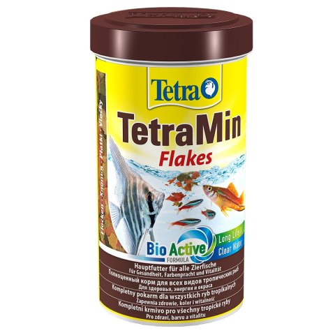 Tetra Min Flakes 500ml - pokarm w płatkach dla ryb Tetra