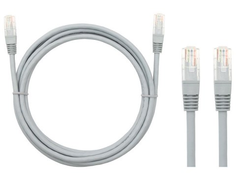 2717# Przyłącze patchcord utp 5,0m szary