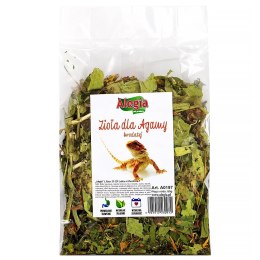 Alegia - zioła z larwą mącznika dla Agamy Brodatej 80g Alegia