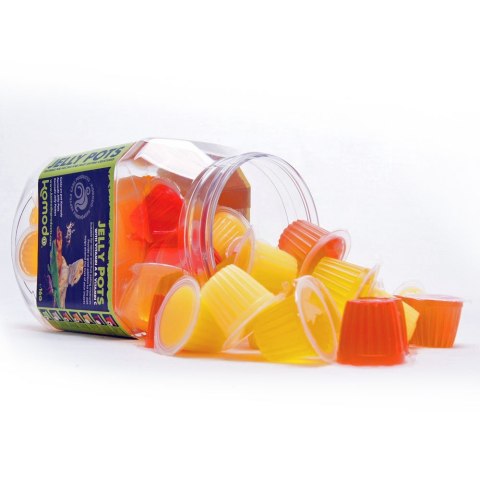 Komodo Jelly Pot Fruit Mix Jar - miks owocowy w żelu 60szt. Komodo