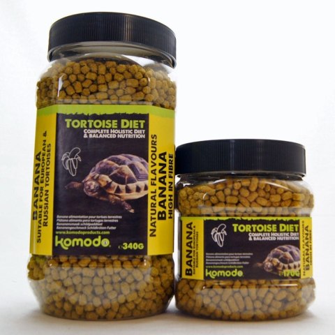 Komodo Tortoise Diet Banana 170g - pokarm dla żółwi Komodo