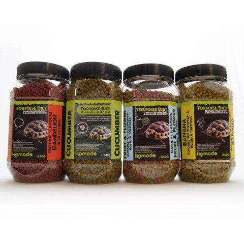 Komodo Tortoise Diet Dandelion 340g - pokarm dla żółwi Komodo