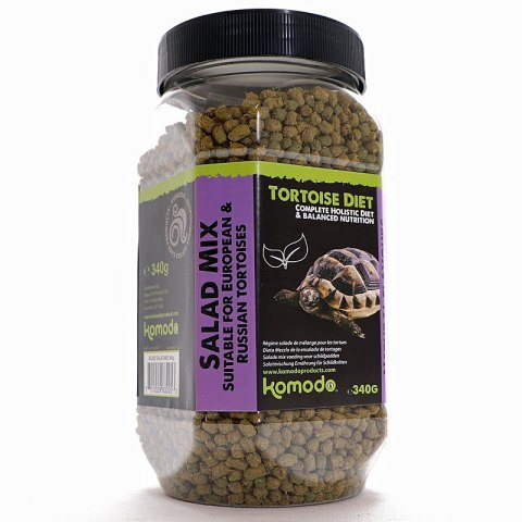 Komodo Tortoise Diet Salad Mix 340g - pokarm dla żółwi Komodo