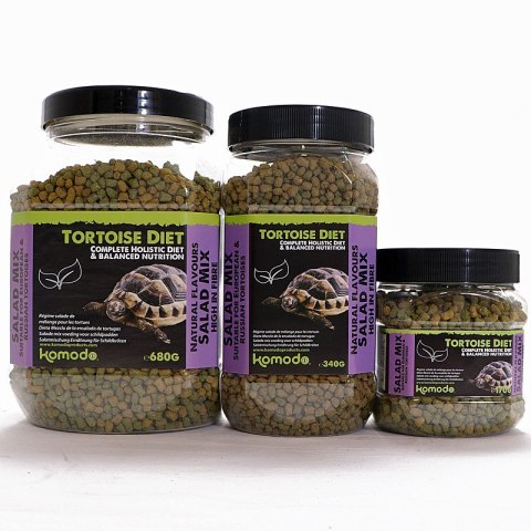 Komodo Tortoise Diet Salad Mix 340g - pokarm dla żółwi Komodo