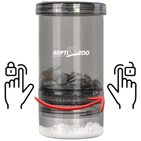 Repti-Zoo Vita-Calcium Shaker - kubek do obsypywania owadów karmowych Repti-Zoo