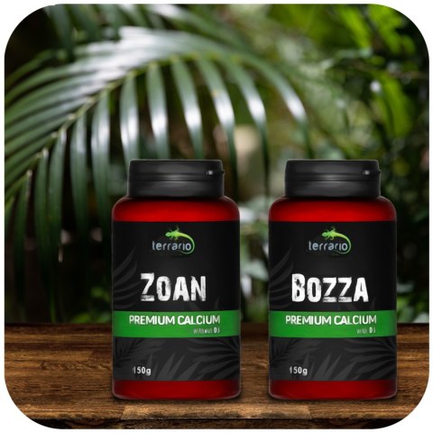 Terrario Bozza Calcium with D3 - wapno z witaminą D3 150g Terrario