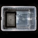 Terrario CubeCave - jaskinia miska na wodę i pokarm 17x12x7cm Terrario