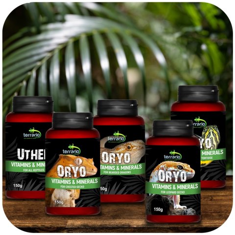 Terrario ORYO for Bearded Dragons 150g - witaminy dla agamy brodatej Terrario