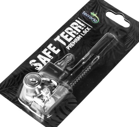Terrario Safe Terri 90 - zamek do drzwi przesuwnych 9cm Terrario