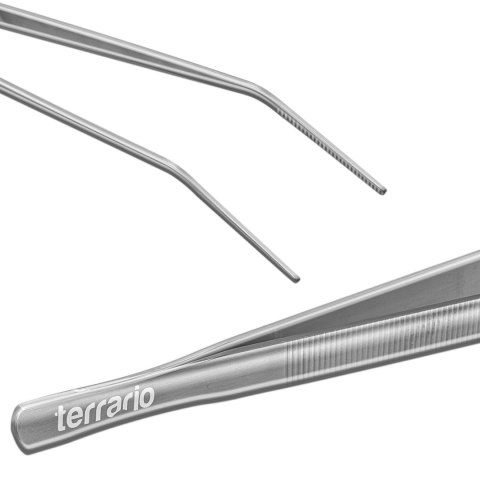 Terrario ViperTweez Bent XXL - pęseta zagięta 48cm Terrario