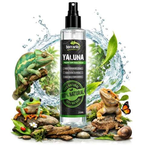Terrario Yaluna 250ml - płyn do mycia szyb terrarium Terrario