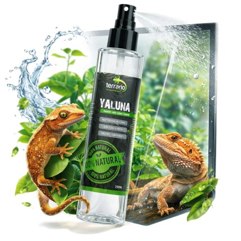 Terrario Yaluna 250ml - płyn do mycia szyb terrarium Terrario