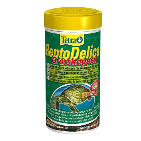 Tetra ReptoDelica Grasshoppers 250ml - przysmak dla żółwia Tetra