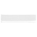 Opaski zaciskowe EXTREME 2.5 x 200 mm, białe, 20 szt.