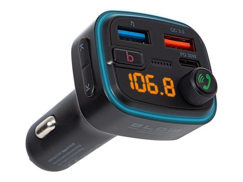 74-177# Transmiter fm blow bluetooth5.3+qc3.0 +pd 30w`