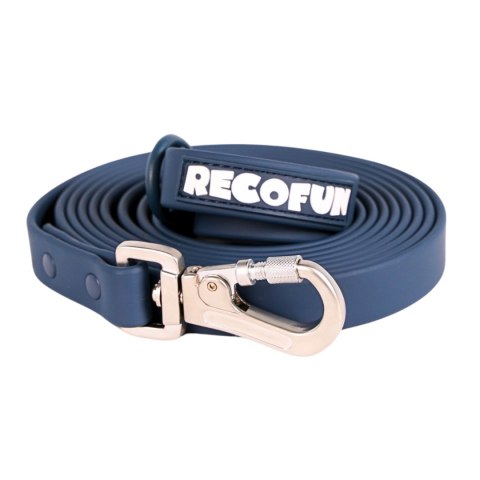 RecoFun Smycz treningowa z PVC granatowa Recofun
