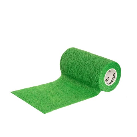 Bandaż kohezyjny zielony 10 cm x 4,5 m Recovital