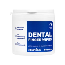 Dental Finger Wipes - płatki do zębów 50 szt. Recovital