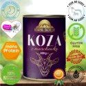 Kraina Radolin 400g Koza z marchewką 50% mięsa karma mokra