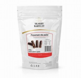 Skarby Baryczy rurki ryżowe z gęsią 500g Skarby Baryczy