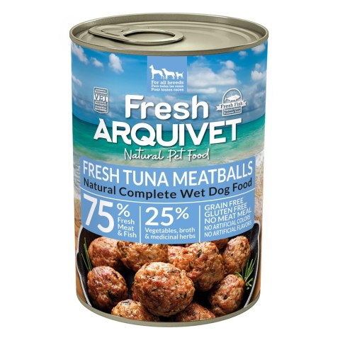 Arquivet Fresh klopsiki z tuńczykiem, dynią i szpinakiem 6x400g