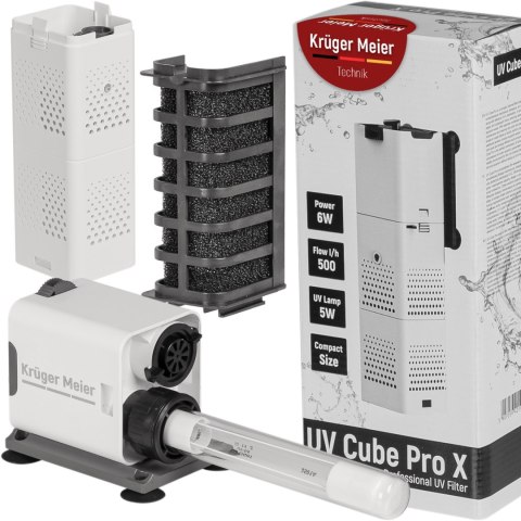 Kruger Meier UV Cube Pro X - filtr UV wewnętrzny Kruger Meier