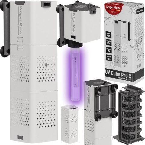 Kruger Meier UV Cube Pro X - filtr UV wewnętrzny Kruger Meier
