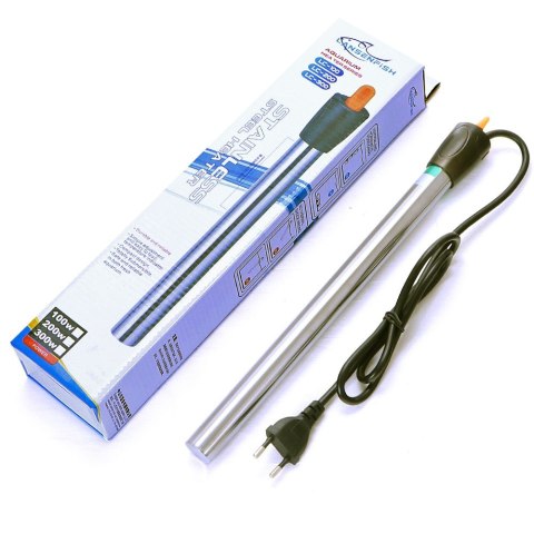 LansenFish Steel Heater 300W - stalowa grzałka z termostatem do akwarium 200l - 300l Lansenfish