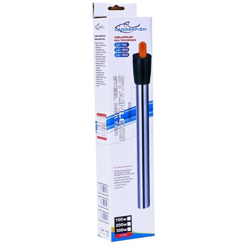 LansenFish Steel Heater 300W - stalowa grzałka z termostatem do akwarium 200l - 300l Lansenfish