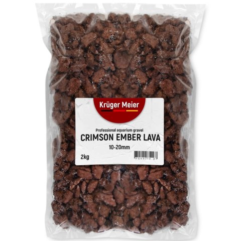 Kruger Meier Crimson Ember Lava 10-20 mm - Lawowe podłoże strukturalne 2 kg Kruger Meier
