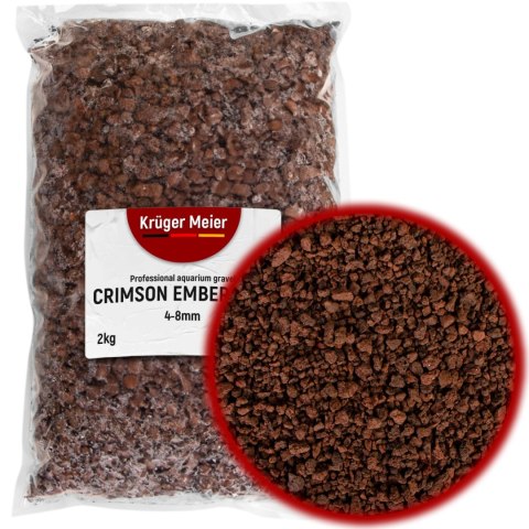 Kruger Meier Crimson Ember Lava 4-8 mm - Lawowe podłoże filtracyjne 2 kg Kruger Meier