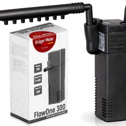 Kruger Meier FlowOne 300 - filtr wewnętrzny do akwarium Kruger Meier